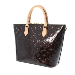 Louis Vuitton Handbag Amaranth Vernis Purple Montebello Bag